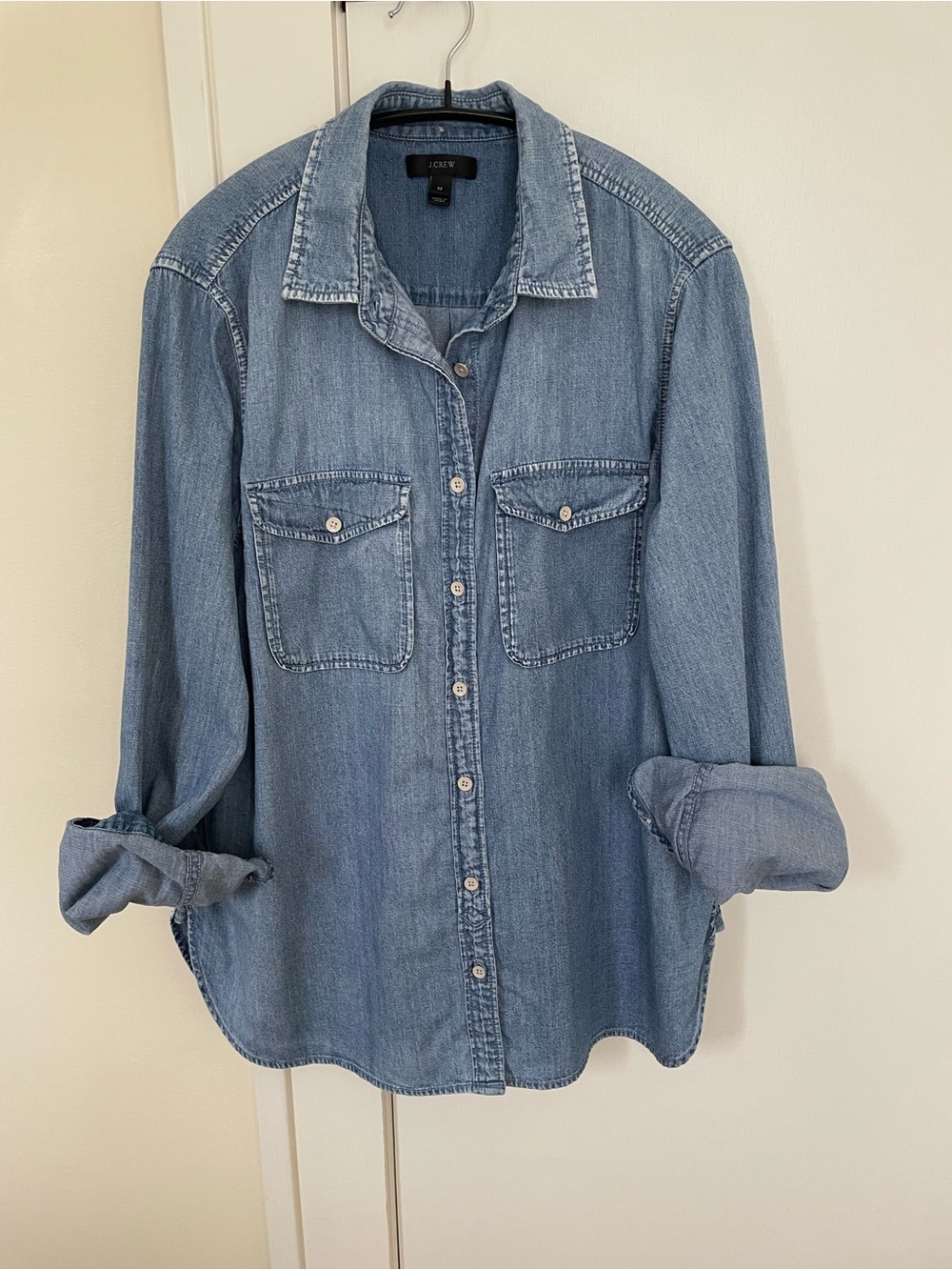 Denim Button Down J. Crew